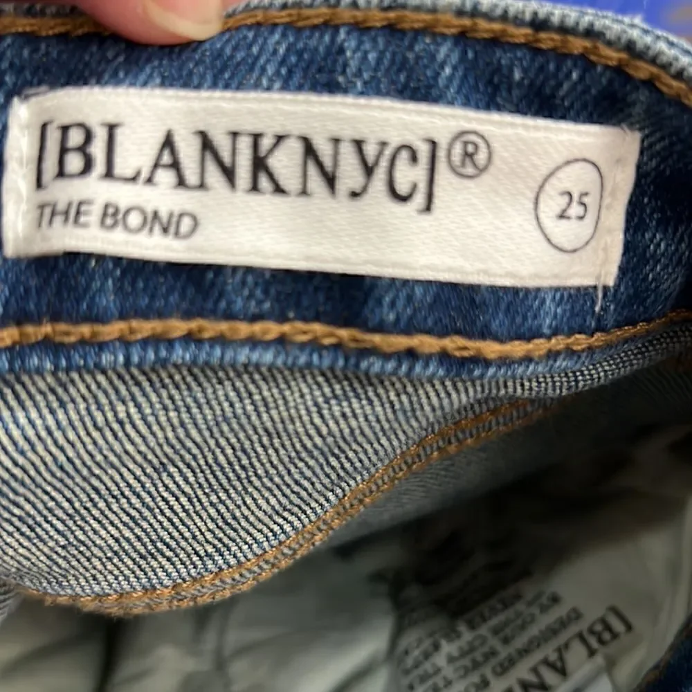 Blank NYC the Bond Mid-rise Skinny Jeans size 25 NWT